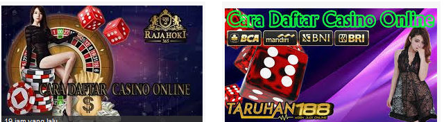 cara daftar casino online